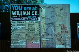 You are at William Creek